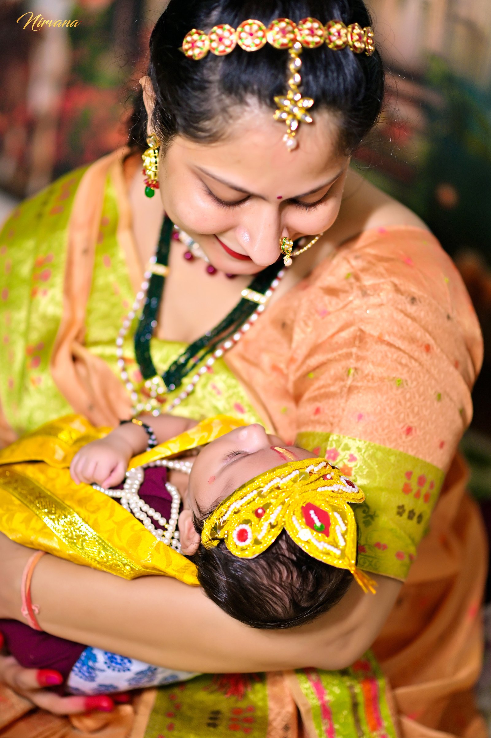 Gently styled newborn portrait by Nirvana Photography, image 2