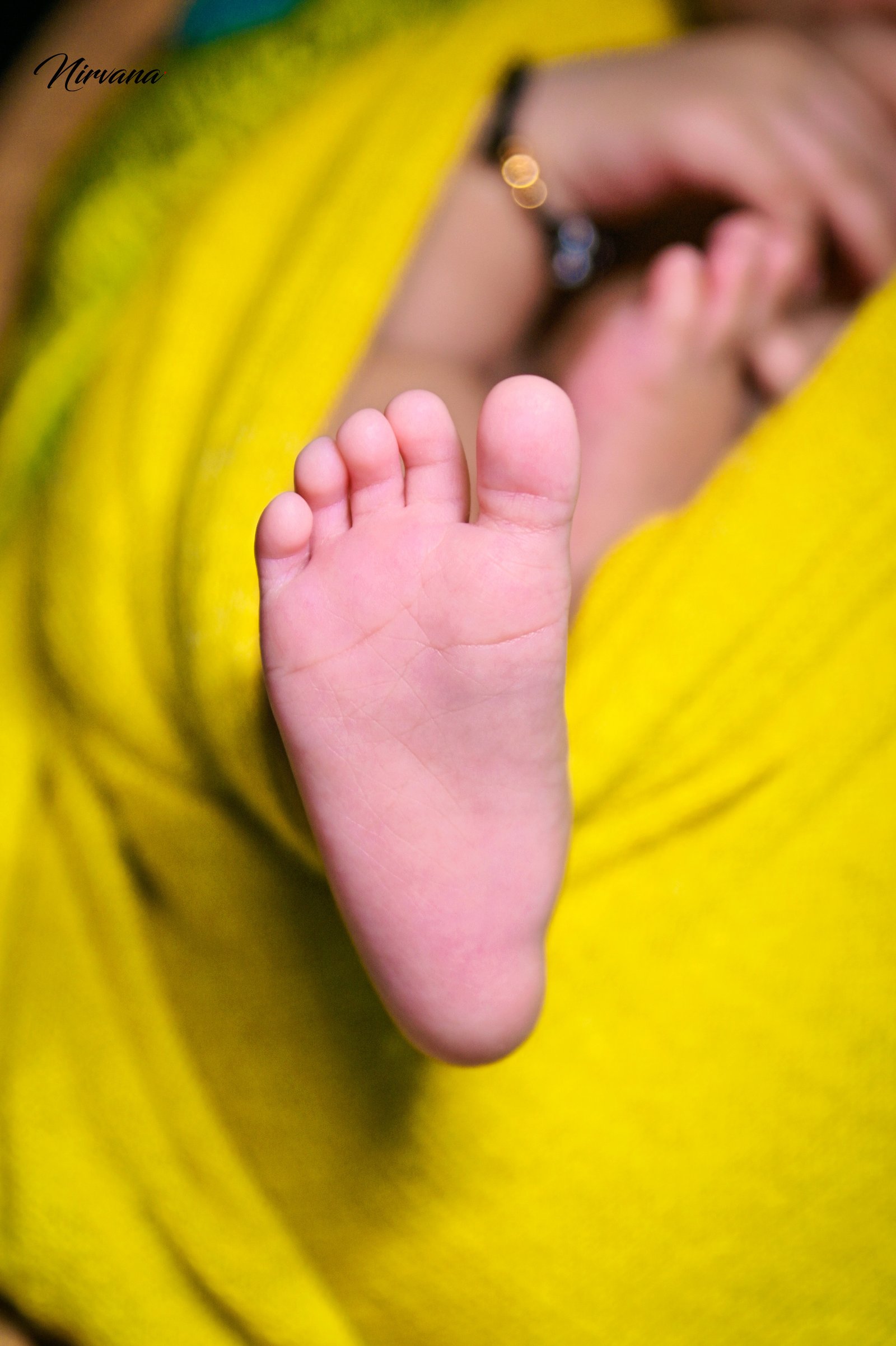 Gently styled newborn portrait by Nirvana Photography, image 6