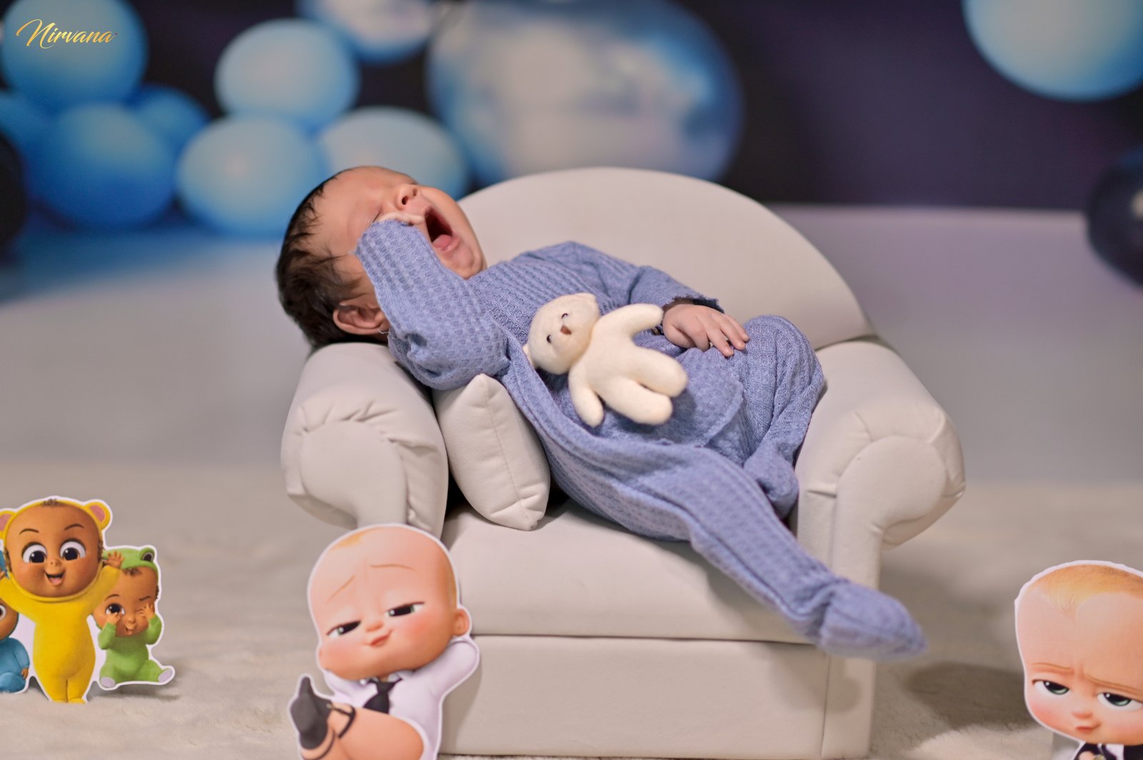 Gently styled newborn portrait by Nirvana Photography, image 17