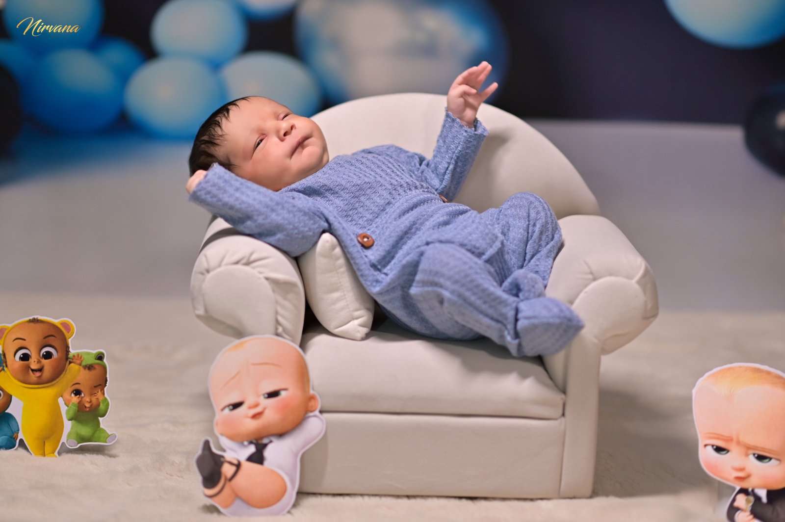 Gently styled newborn portrait by Nirvana Photography, image 18