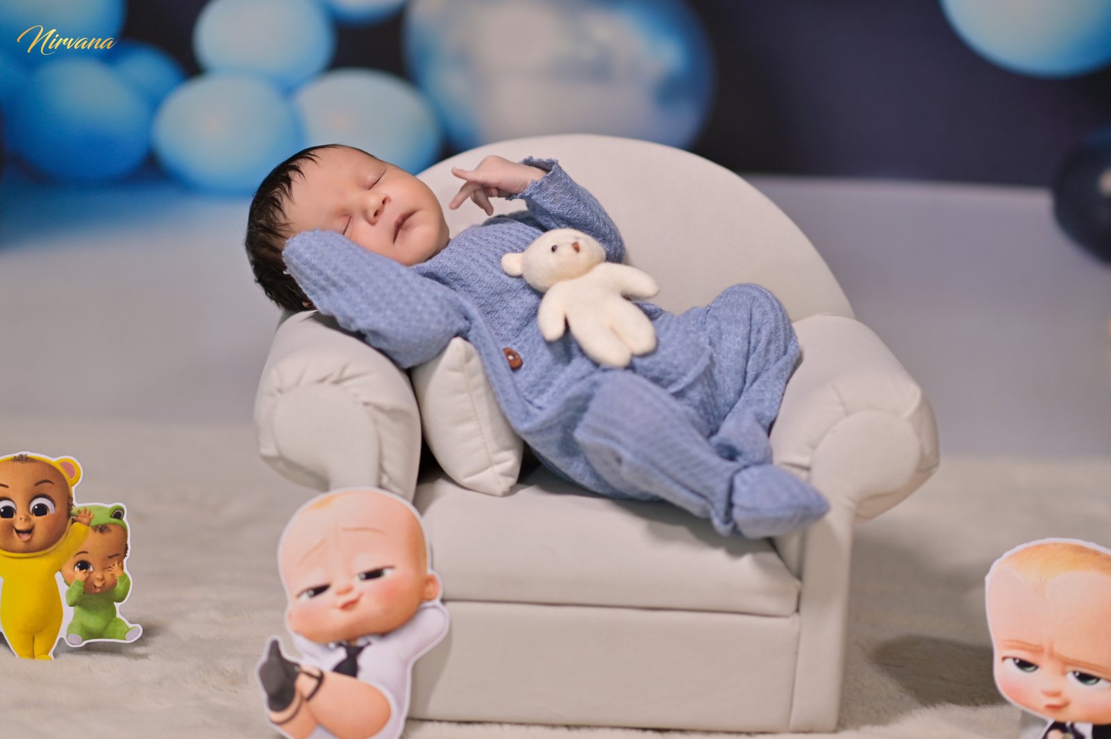 Gently styled newborn portrait by Nirvana Photography, image 19