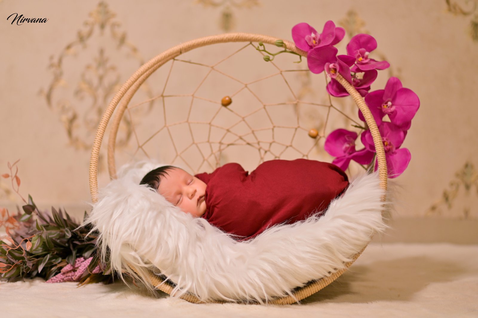 Gently styled newborn portrait by Nirvana Photography, image 20