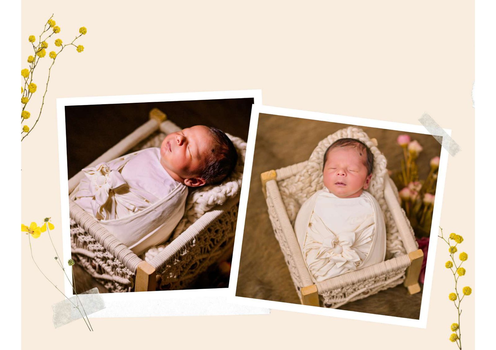 Gently styled newborn portrait by Nirvana Photography, image 23